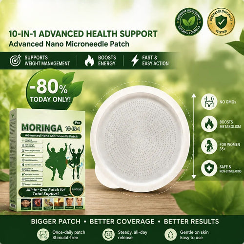 💚 LOVILDS | Herbal Extract 10-in-1 Slimming Night Repair Nano Micro Needle Patch – Advanced Care Adhesive Patch