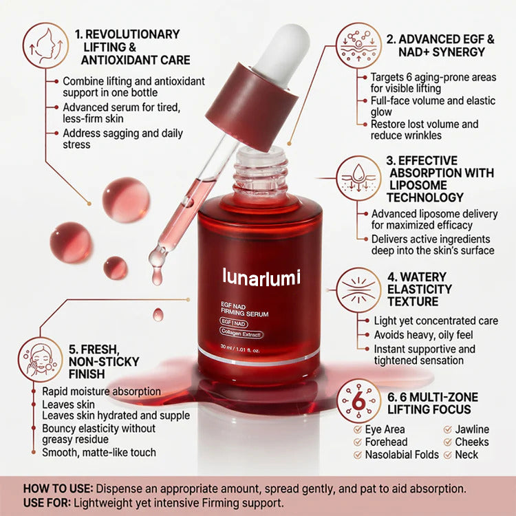 NAD+ EGF Firming Serum | Visibly Smooth Fine Lines & Bring Back Plump Youthful Radiance