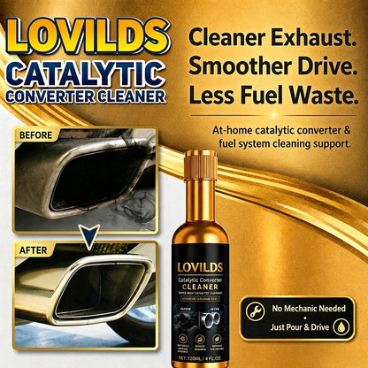 Save Up to 60% on LOVILDS Catalytic Converter Cleaner Cleaner Exhaust. Smoother Drive. Less Fuel Waste