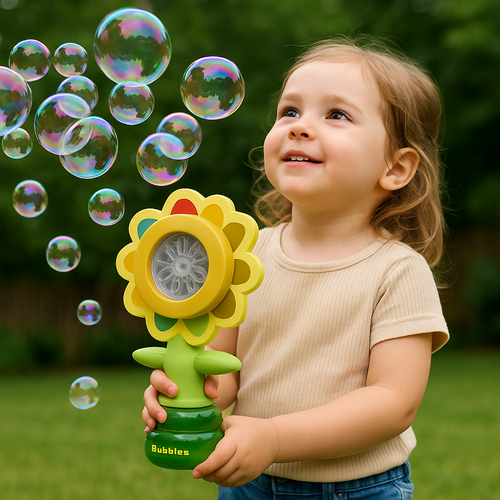 Head Shaking Bubble Flower Kids Toy