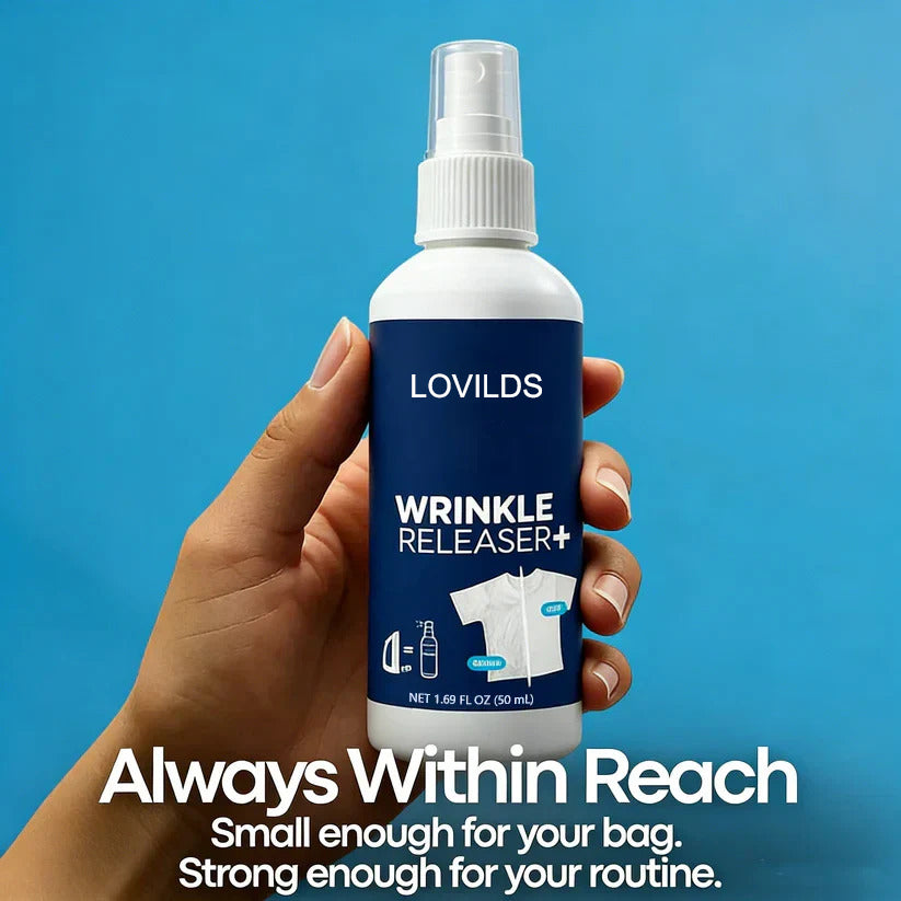 🔥 Up to 48% OFF — GEZRIA Wrinkle Release Spray | Smooth Wrinkles & Kill Static in Seconds, No Iron