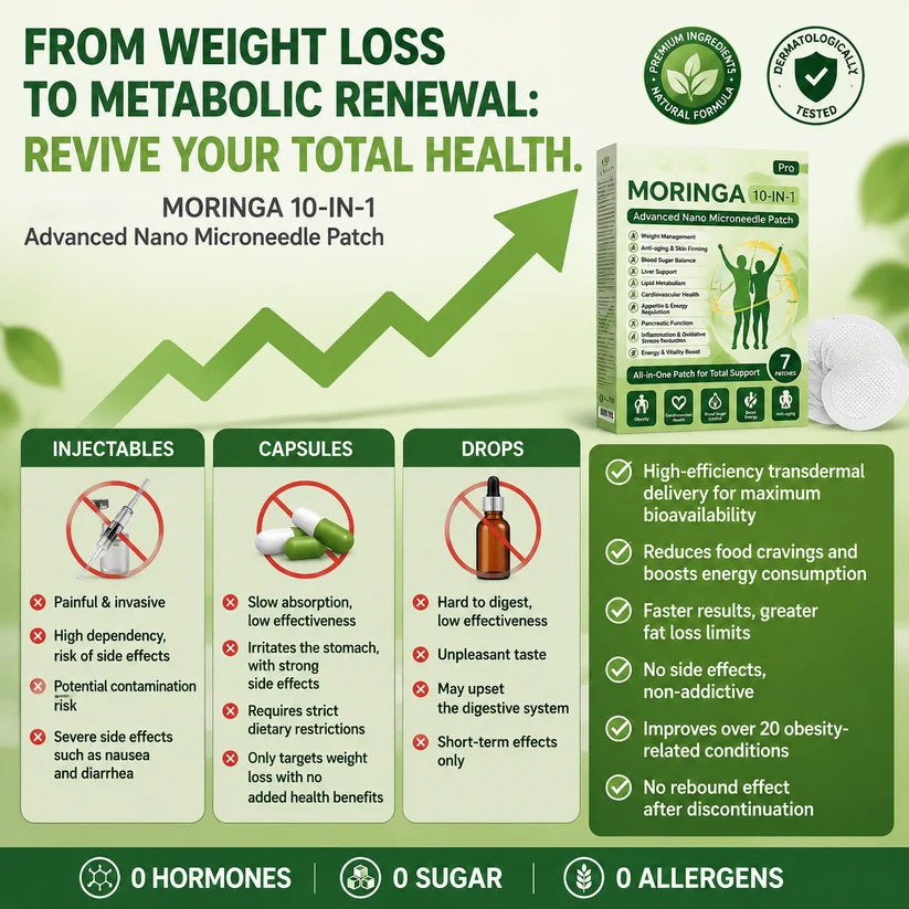 💚 LOVILDS | Herbal Extract 10-in-1 Slimming Night Repair Nano Micro Needle Patch – Advanced Care Adhesive Patch