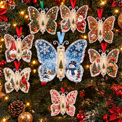 🔥Last Day 49% OFF🦋💵 Christmas Cash Gift Butterfly Ornament – Holiday Money Holder Keepsake 🎄✨