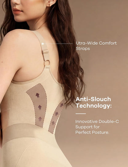 Easy-Off Shaping Leggings Bodysuit