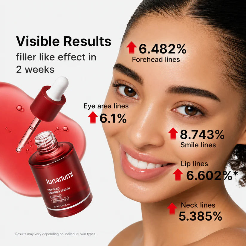 NAD+ EGF Firming Serum | Visibly Smooth Fine Lines & Bring Back Plump Youthful Radiance