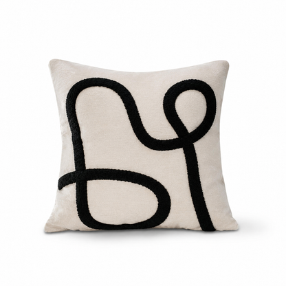 Abstract Knot Cushion Cover