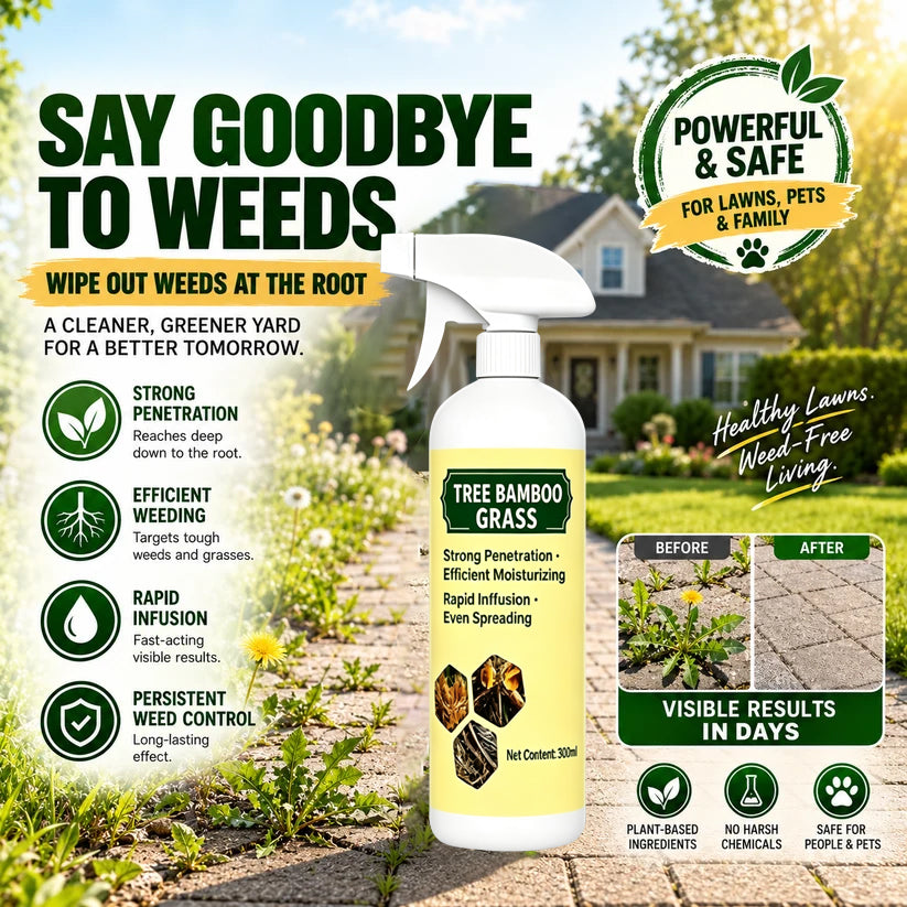🔥Last Day Promotion 68% OFF2026 Fast-Acting NaturalWeed & Grass Killer Spray