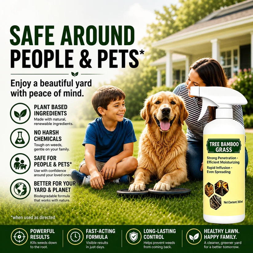 🔥Last Day Promotion 68% OFF2026 Fast-Acting NaturalWeed & Grass Killer Spray