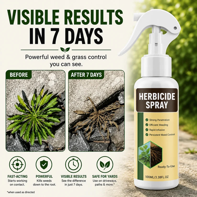 🔥Last Day Promotion 68% OFF🔥2026 Fast-Acting Natural Weed & Grass Killer Spray