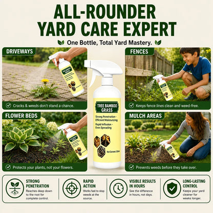 🔥Last Day Promotion 68% OFF2026 Fast-Acting NaturalWeed & Grass Killer Spray