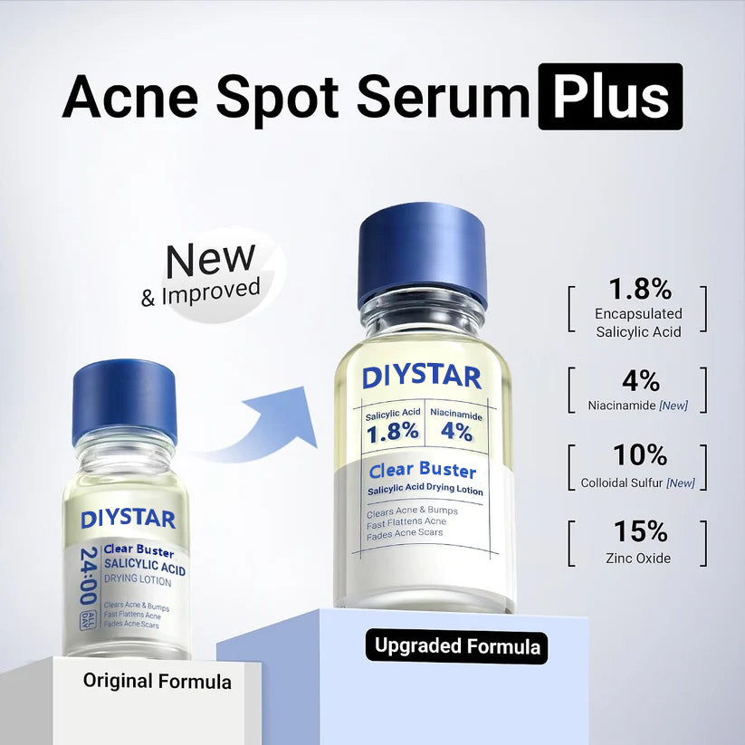 DIYSTAR Acne Drying Lotion Plus Acne Spot Treatment 20 mL