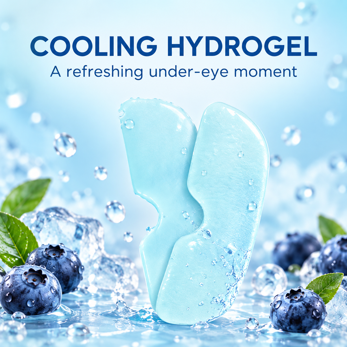 Save Up to 60% on Lutein Cooling Hydrogel Eye Patches. A Refreshing Under-Eye Self-Care Moment.