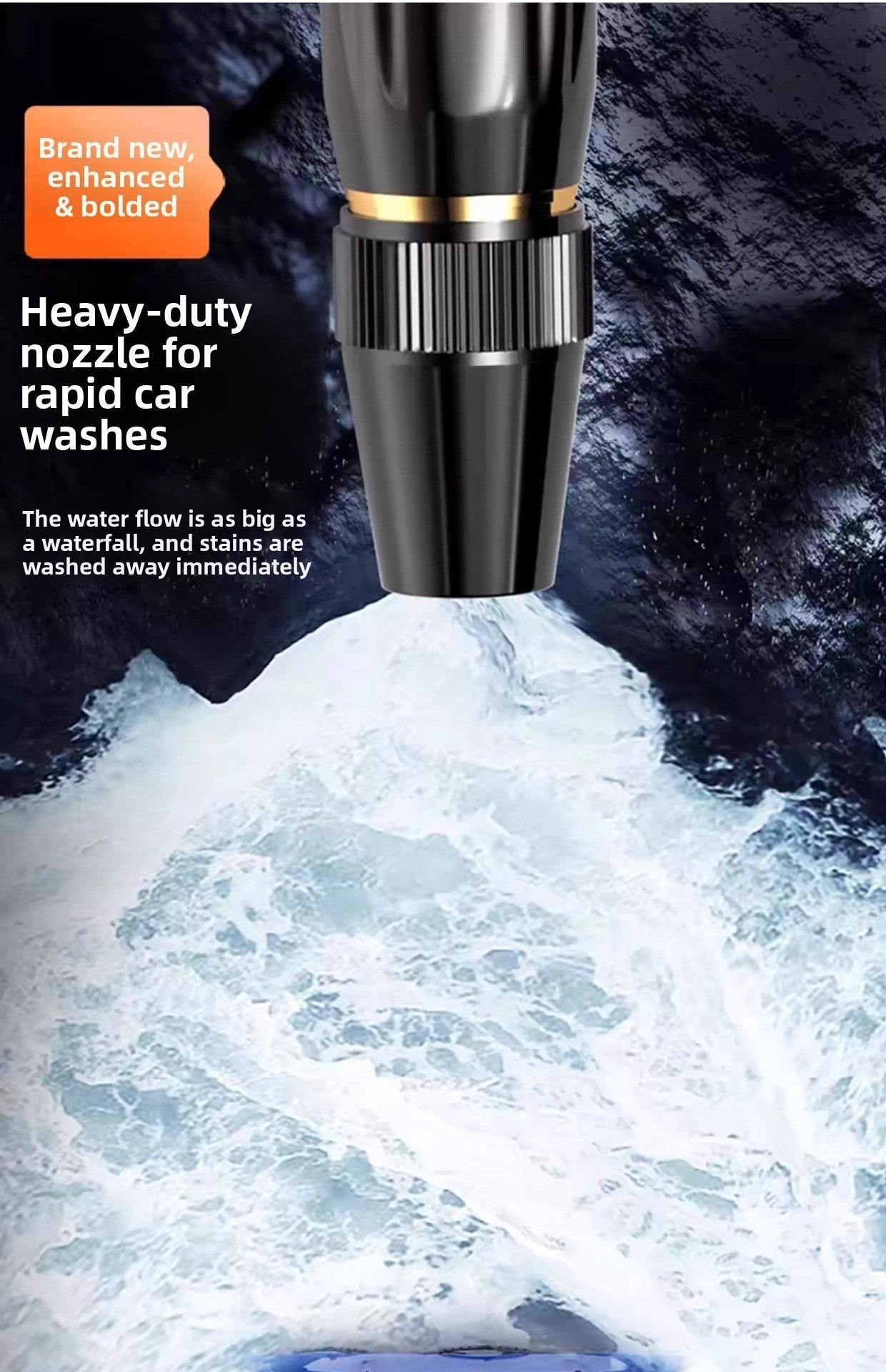 🎉 Buy One, Get One Free! 🎁 High-Pressure Car Wash Spray — An Essential Tool for Watering Flowers & Vegetables and Cleaning Your Beloved Car! 👍
