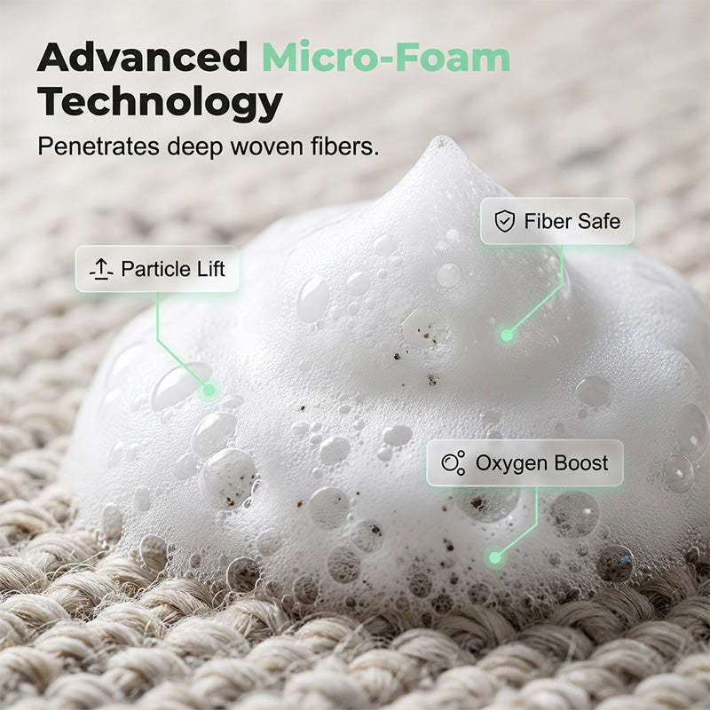 🔥Limited Time Promotion 50% OFF🔥Waterless Carpet Foam Stain Treater with Towel