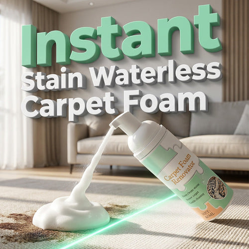 🔥Limited Time Promotion 50% OFF🔥Waterless Carpet Foam Stain Treater with Towel